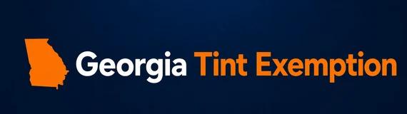 Georgia Tint Exemption